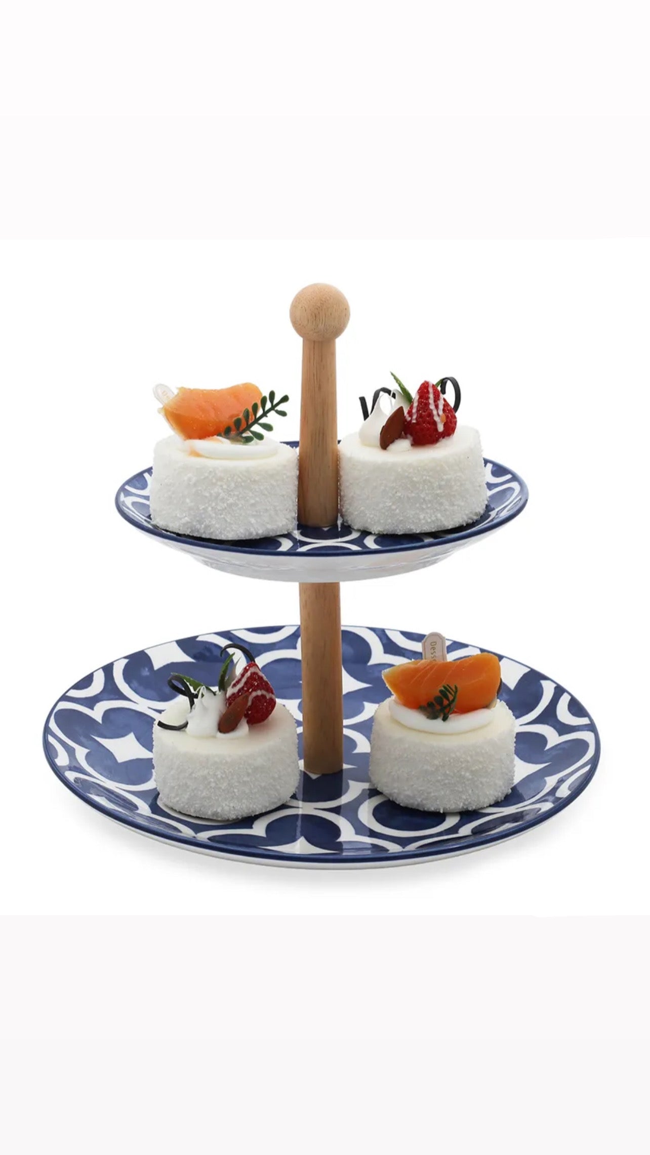 2 Tire Pastry Stand