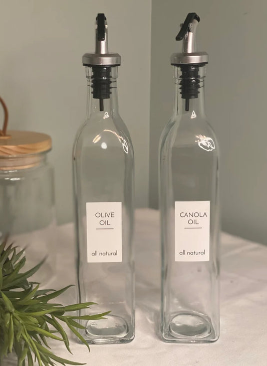 OIL BOTTLE 550 ML SET OF 2