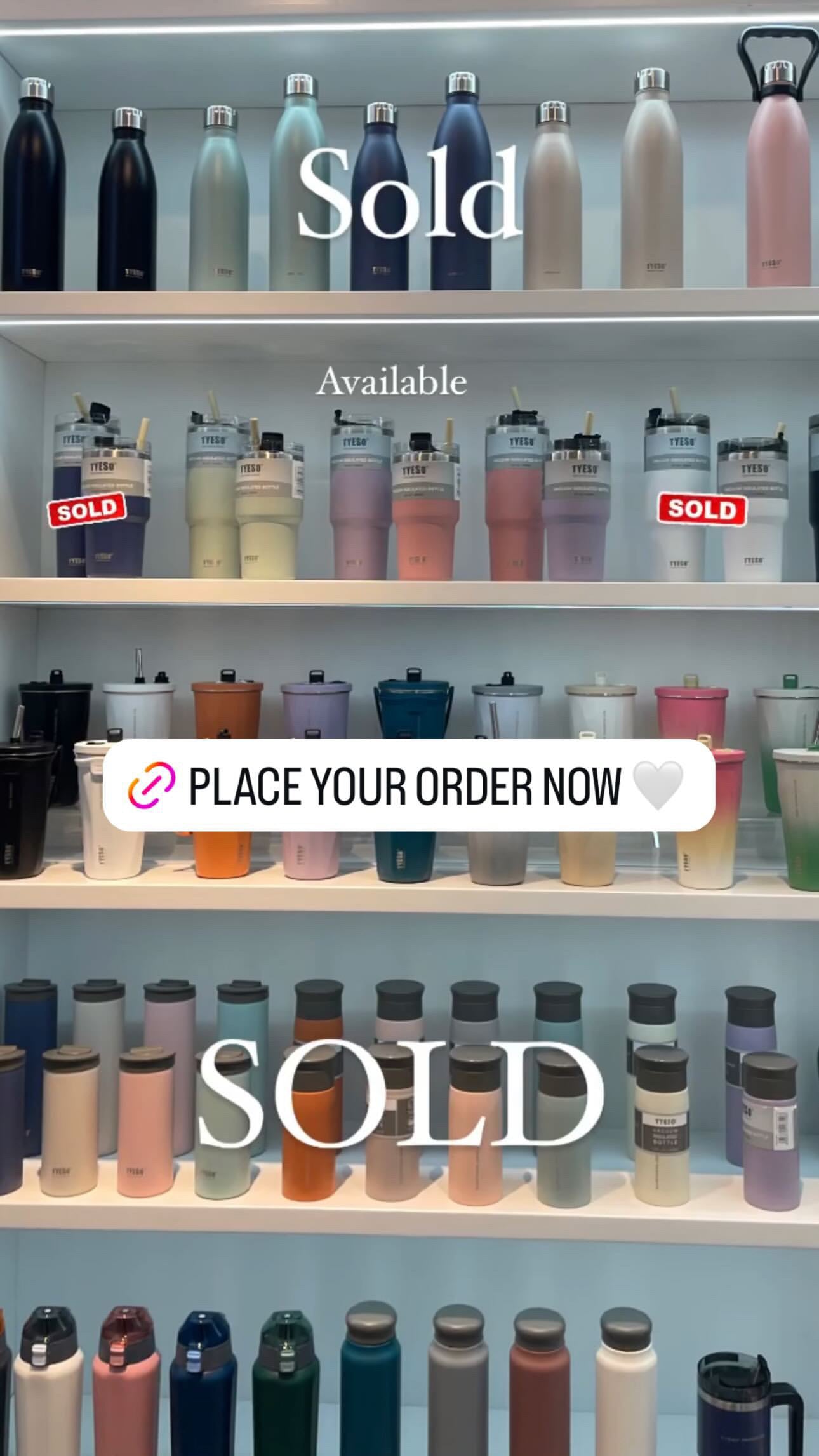 Original Tyseo Tumbler 900 ML
