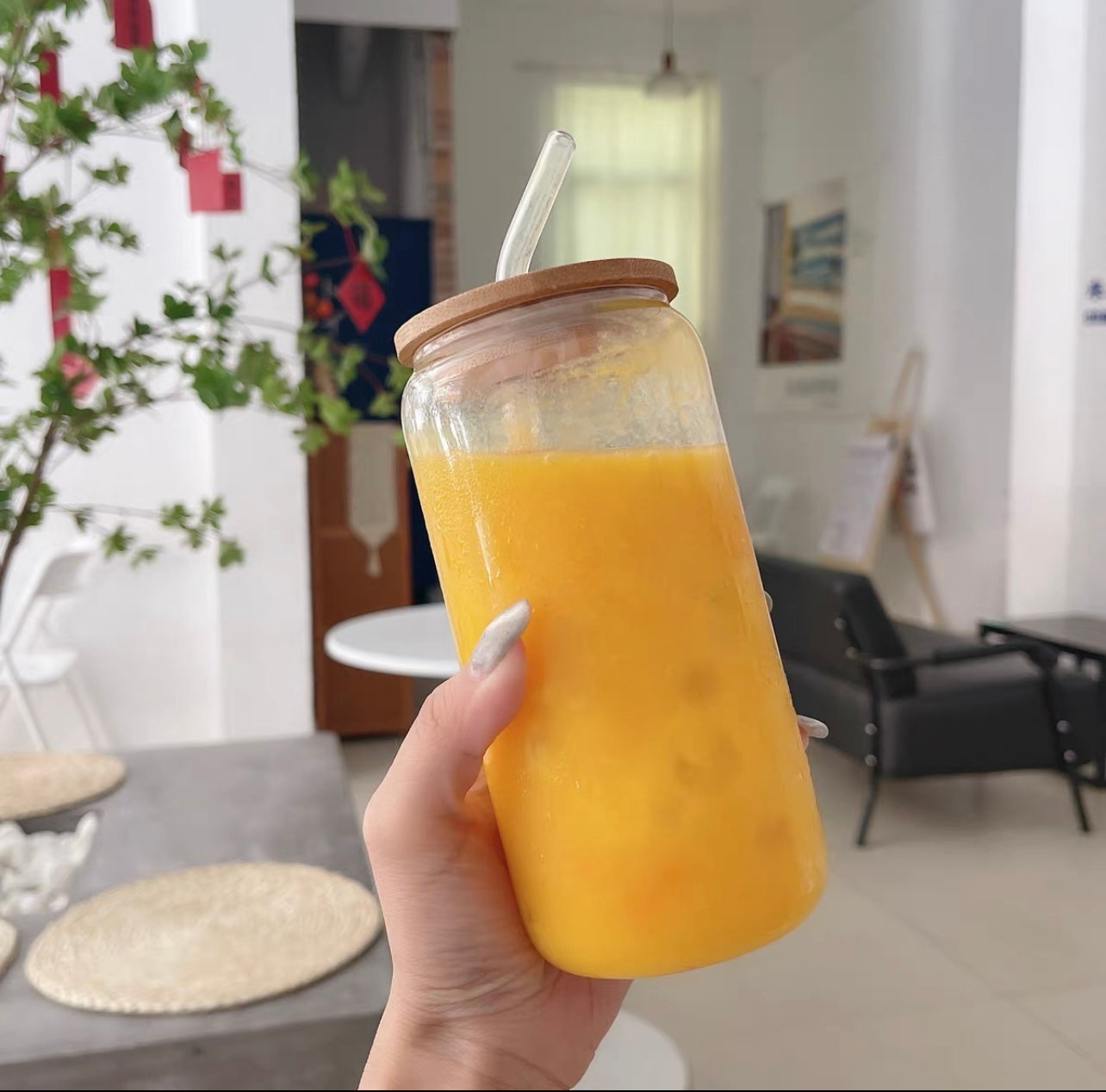 550 ML Glass Tumbler