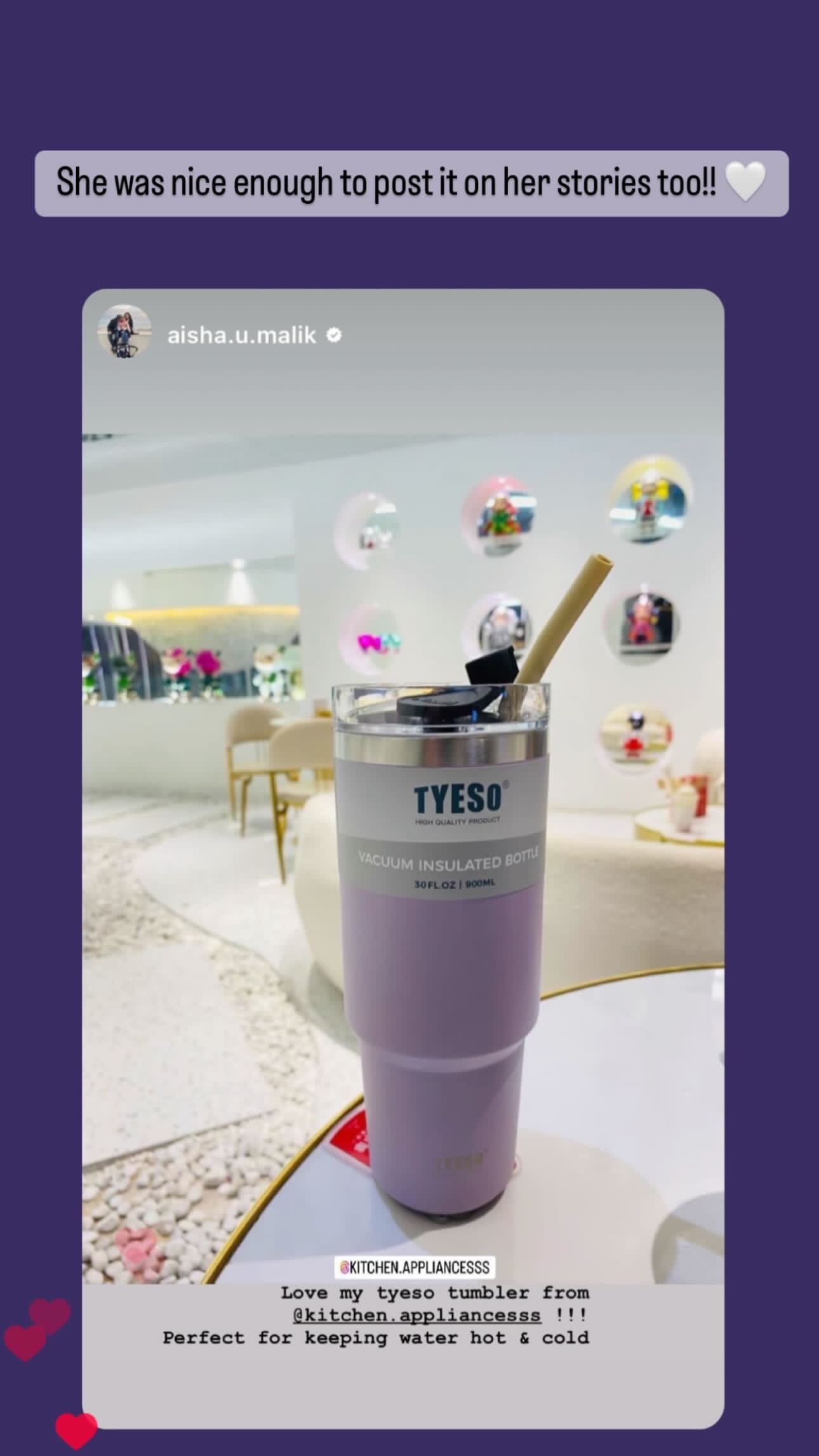 Original Tyseo Tumbler 900 ML