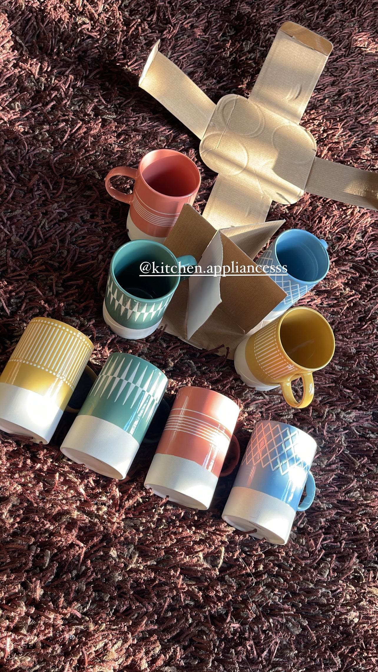 DANNY HOME SET OF 4 MUGS